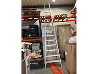 Aluminium ladder - afbeelding 2 van  2