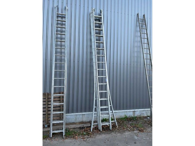 Aluminium ladder - afbeelding 2 van  6