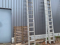 Aluminium ladder - afbeelding 1 van  7