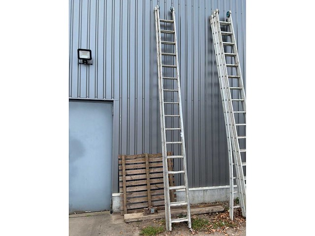 Aluminium ladder - afbeelding 2 van  7