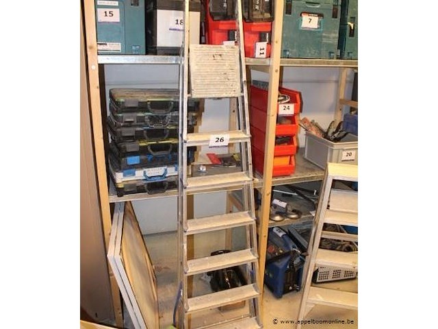 Aluminium ladder - afbeelding 1 van  1