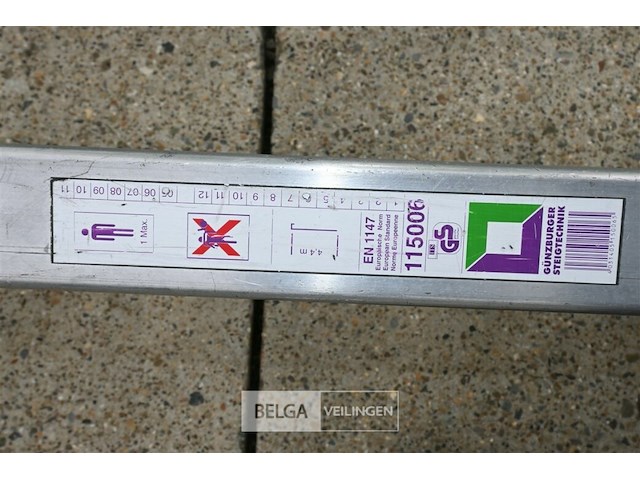 Aluminium ladder - afbeelding 4 van  4