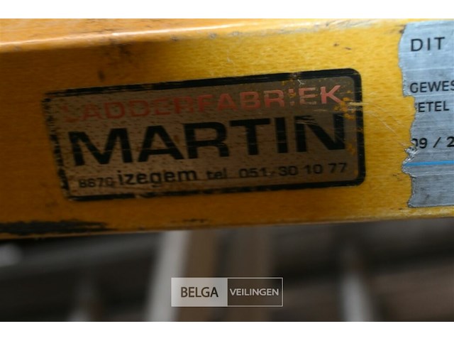 Aluminium ladder - afbeelding 4 van  5