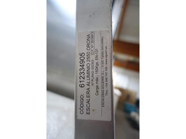 Aluminium ladder - afbeelding 3 van  3