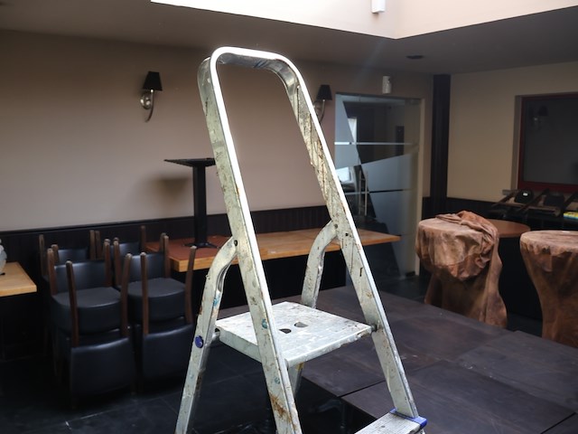 Aluminium ladder - afbeelding 3 van  4
