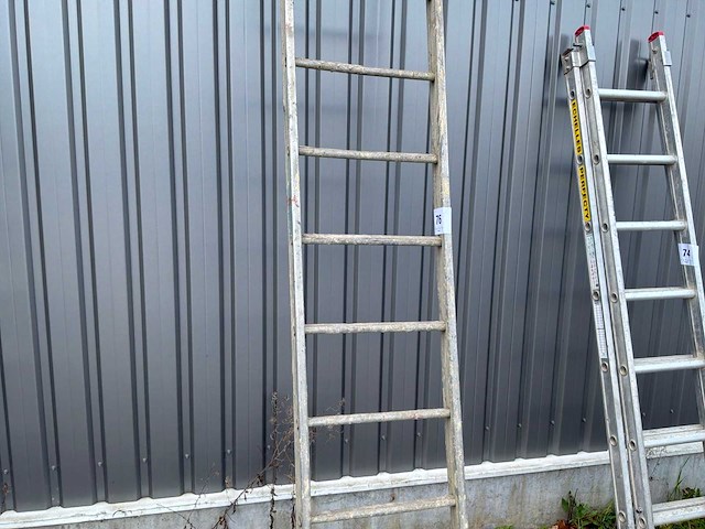 Aluminium ladder - afbeelding 1 van  5