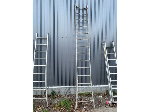 Aluminium ladder - afbeelding 2 van  5