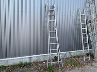 Aluminium ladder - afbeelding 1 van  6
