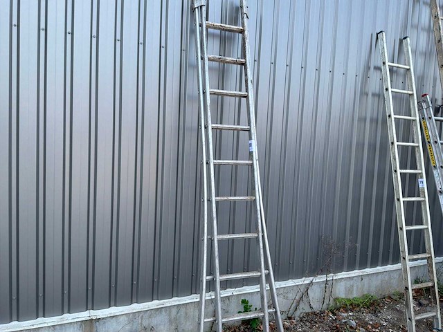 Aluminium ladder - afbeelding 2 van  6