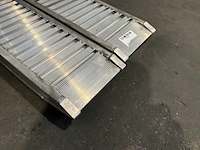 Aluminium oprijplaten met lip (ongebruikt) (2x) - afbeelding 4 van  4