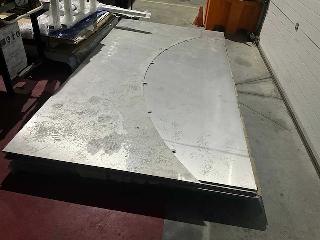 Aluminium platen (4x) - afbeelding 1 van  5