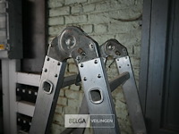 Aluminium plooiladder - afbeelding 3 van  4