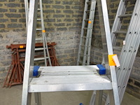 Aluminium plooiladder - afbeelding 3 van  3