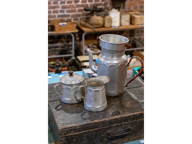 Aluminium potten - afbeelding 3 van  5