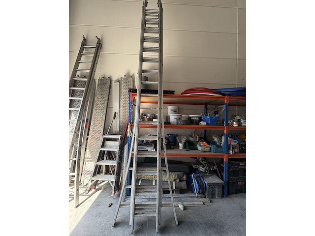 Aluminium reformladder (3delig) - afbeelding 1 van  1