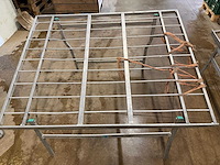 Aluminium rek / markttafels verschillende modellen (13x) - afbeelding 1 van  5