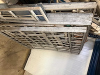 Aluminium rek / markttafels verschillende modellen (13x) - afbeelding 2 van  5