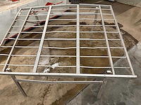 Aluminium rek / markttafels verschillende modellen (13x) - afbeelding 4 van  5