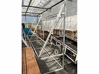 Aluminium rek voor hangende planten (2x) - afbeelding 4 van  6