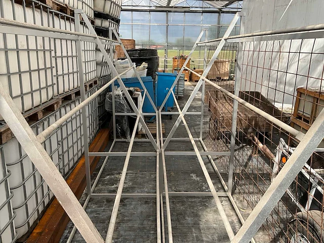 Aluminium rek voor hangende planten (2x) - afbeelding 6 van  6