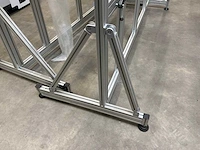 Aluminium rek voor rollen (2x) - afbeelding 3 van  10