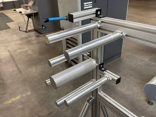 Aluminium rek voor rollen (2x) - afbeelding 6 van  10