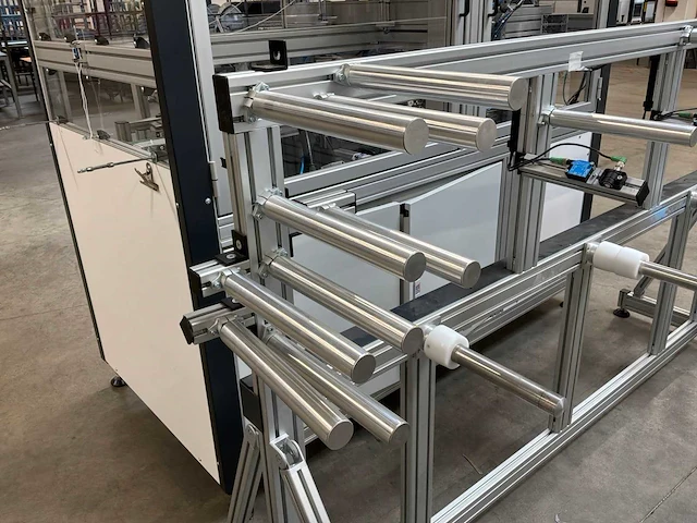 Aluminium rek voor rollen (2x) - afbeelding 10 van  10