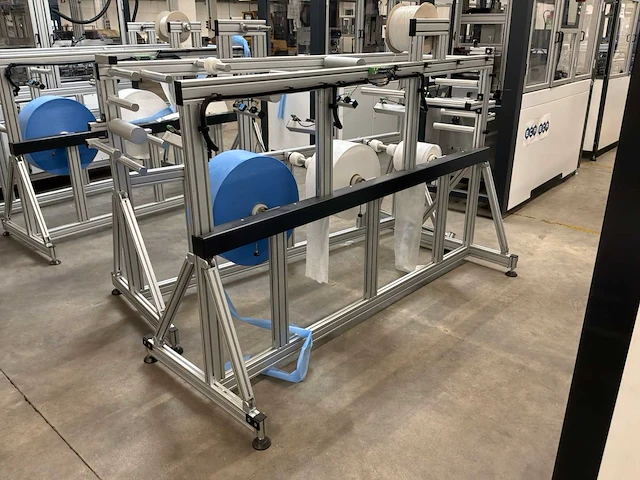 Aluminium rek voor rollen (2x) - afbeelding 2 van  10