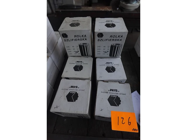 Aluminium schuurtrommels dia 80mm - afbeelding 1 van  3
