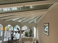 Aluminium serre met overkapping - afbeelding 3 van  11
