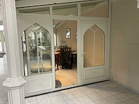 Aluminium serre met overkapping - afbeelding 9 van  11