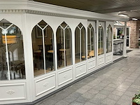 Aluminium serre met overkapping - afbeelding 10 van  11