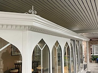 Aluminium serre met overkapping - afbeelding 11 van  11