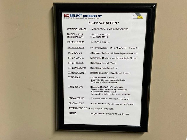 Aluminium stolpkozijn - afbeelding 3 van  3