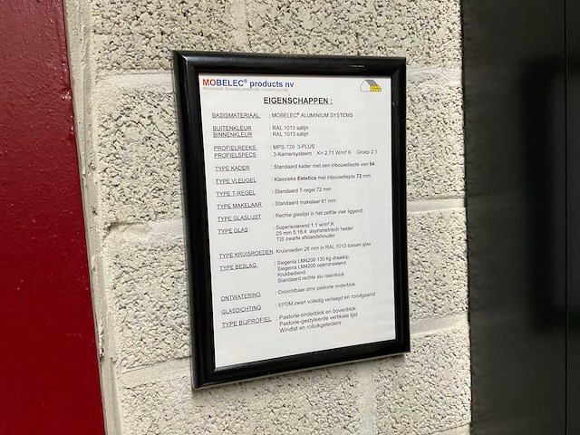 Aluminium stolpkozijn - afbeelding 4 van  4