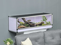Aluminium terrarium voor reptielen, amfibieën, spinachtigen