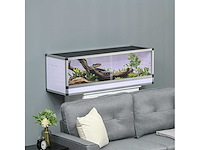 Aluminium terrarium voor reptielen, amfibieën, spinachtigen - afbeelding 2 van  8
