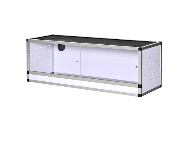 Aluminium terrarium voor reptielen, amfibieën, spinachtigen - afbeelding 3 van  8