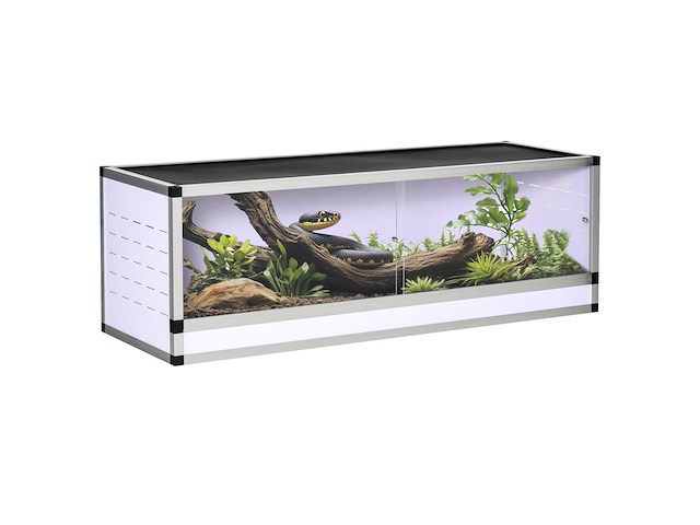 Aluminium terrarium voor reptielen, amfibieën, spinachtigen - afbeelding 7 van  8