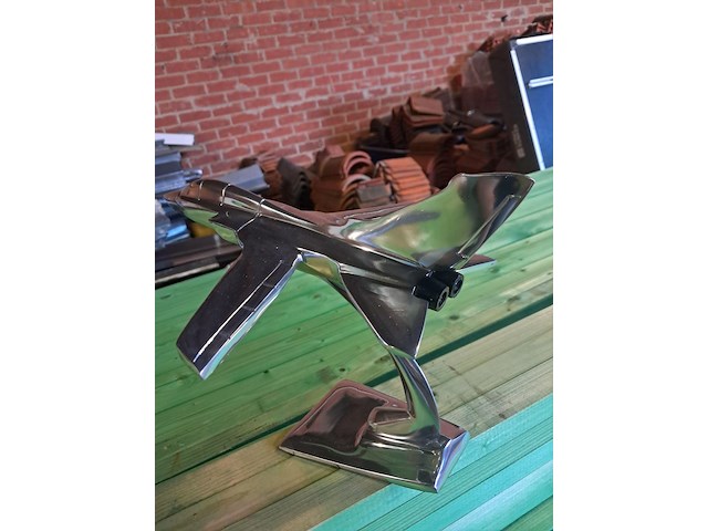 Aluminium tornado vliegtuig h 210 mm l 300 mm b 240 mm - afbeelding 3 van  6