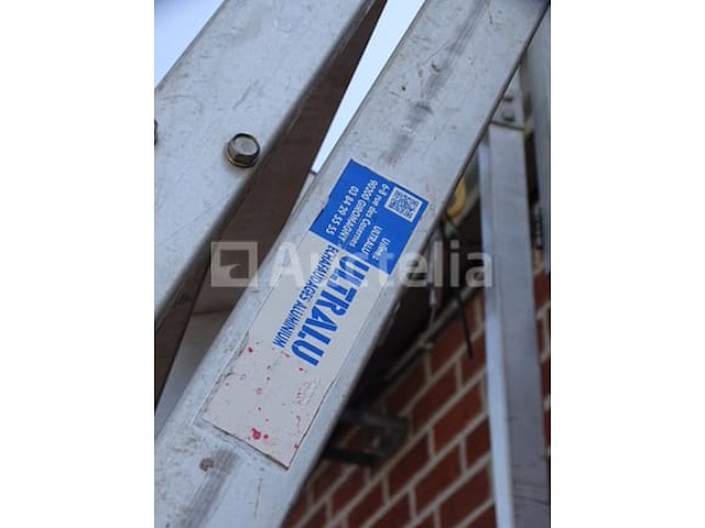 Aluminium trap (11 treden + 6 treden) als toegangsmateriaal voor platen - afbeelding 9 van  10