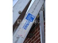 Aluminium trap (11 treden + 6 treden) als toegangsmateriaal voor platen - afbeelding 9 van  10