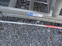Aluminium trap (11 treden + 6 treden) als toegangsmateriaal voor platen - afbeelding 4 van  6