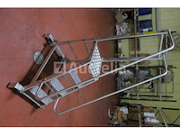 Aluminium trapladder met aba-leuningen - afbeelding 4 van  7