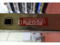 Aluminium trapladder met andré-leuningen - afbeelding 2 van  10