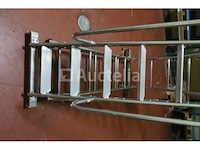 Aluminium trapladder met andré-leuningen - afbeelding 5 van  10