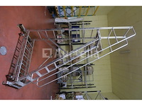 Aluminium trapladder met andré-leuningen - afbeelding 8 van  10