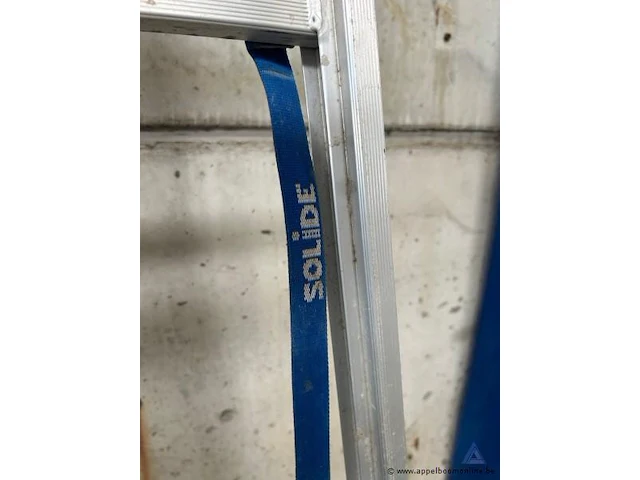 Aluminium trapladder solide, 7 treden - afbeelding 2 van  2