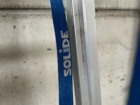 Aluminium trapladder solide, 7 treden - afbeelding 2 van  2