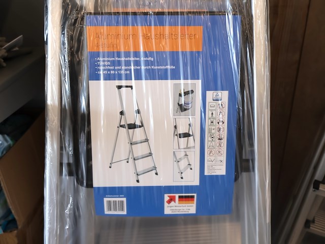 Aluminium trapladder (x4) - afbeelding 2 van  4
